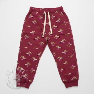 Teplákovina Dogs and hearts red