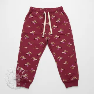 Teplákovina Dogs and hearts red