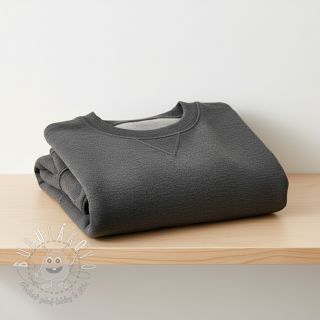 Teplákovina počesaná JOGGING grey melange
