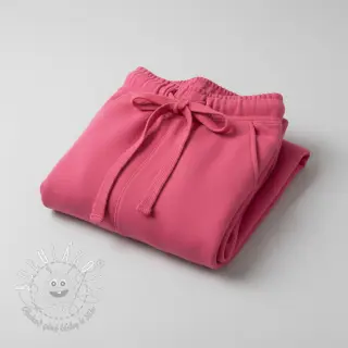 Teplákovina počesaná JOGGING fuchsia