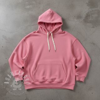 Teplákovina počesaná JOGGING soft pink
