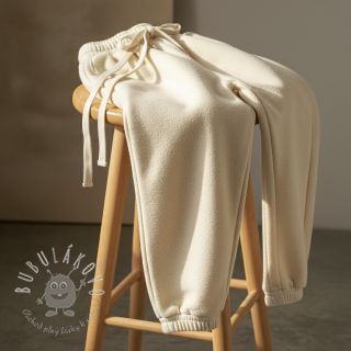 Teplákovina počesaná JOGGING SIMPLY NATURAL