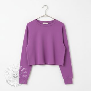 Teplákovina počesaná JOGGING light violet