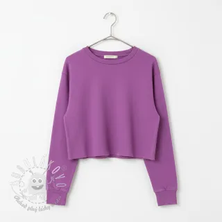 Teplákovina počesaná JOGGING light violet