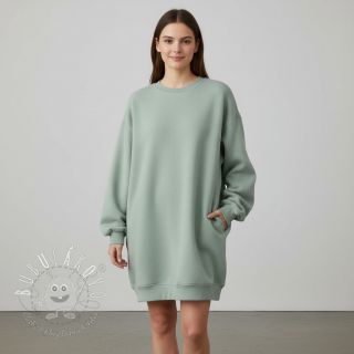 Teplákovina počesaná JOGGING old green