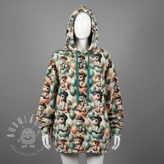 Teplákovina Happy horse design B digital print