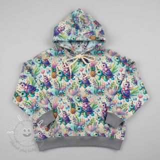 Teplákovina Pretty unicorns design C digital print