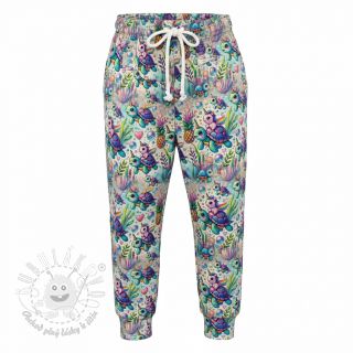 Teplákovina Pretty unicorns design C digital print