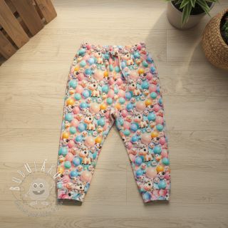 Teplákovina Happy horse design A digital print