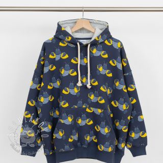 Teplákovina Cool lobsters blue