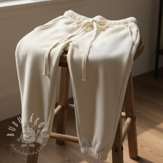 Teplákovina s ľanom počesaná SIMPLY NATURAL