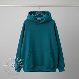 Teplákovina počesaná JOGGING petrol