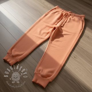 Teplákovina počesaná JOGGING coral