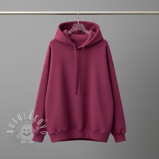 Teplákovina počesaná JOGGING violet