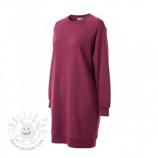 Teplákovina počesaná JOGGING violet