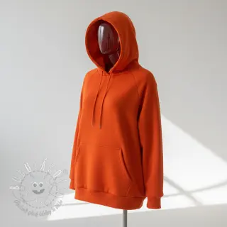 Teplákovina počesaná JOGGING orange