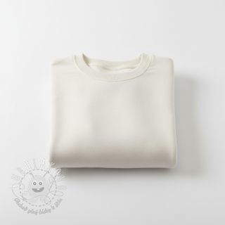 Teplákovina počesaná JOGGING ecru