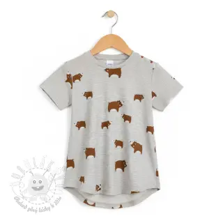 Úplet Bears light sand melange