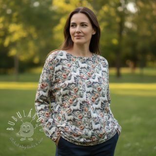 Úplet Pretty Horses design B digital print