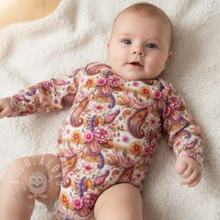 Úplet Paisley woody design A digital print