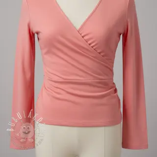 Úplet VISCOSE LYCRA HEAVY watermelon