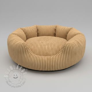 Umelá kožušina Shadow stripes bronze