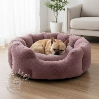 Umelá kožušina SMOOTH mauve