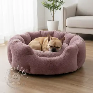 Umelá kožušina SMOOTH mauve
