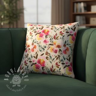 Umelá kožušina Flower multicolour