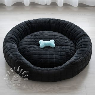 Umelá kožušina Block black