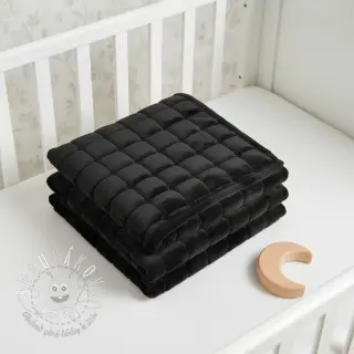 Umelá kožušina Block black