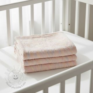 Umelá kožušina s tylom powder