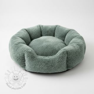 Umelá kožušina LUREX SILVER old green