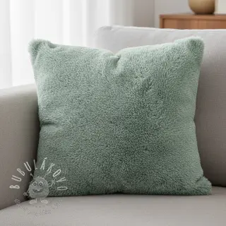 Umelá kožušina LUREX SILVER old green