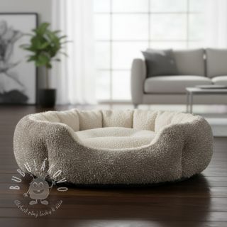 Umelá kožušina LUREX SILVER taupe