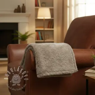 Umelá kožušina LUREX SILVER taupe
