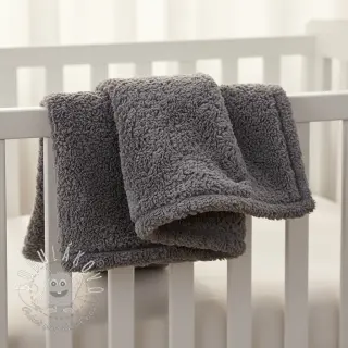 Umelá kožušina Curly grey