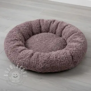 Umelá kožušina Curly mauve