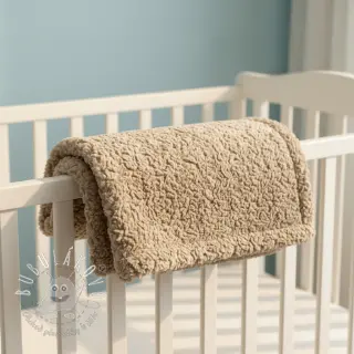 Umelá kožušina Curly beige