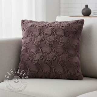 Umelá kožušina aubergine