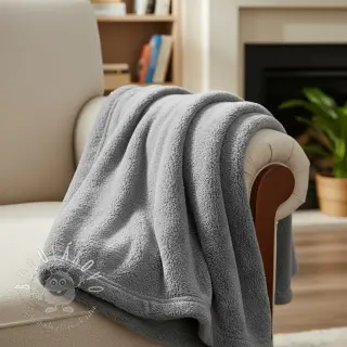 Umelá kožušina LUREX SILVER grey