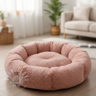 Umelá kožušina LUREX SILVER rose