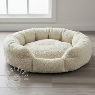 Umelá kožušina Curly ecru