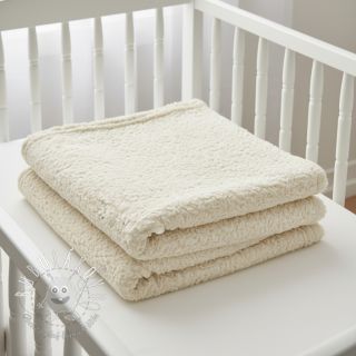 Umelá kožušina Curly ecru