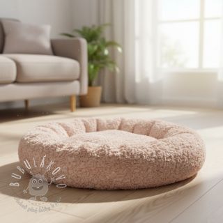 Umelá kožušina Curly rose