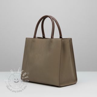 Umelá koža semiš DOUDOU tourterelle