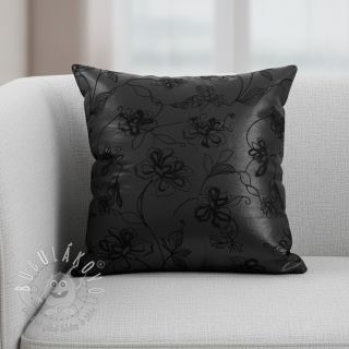 Umelá koža odevná Flowers design B