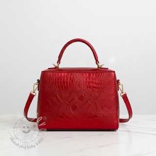 Umelá koža SNAKE rouge metal