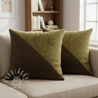 Umelá koža semiš ALASKA mousse/brun