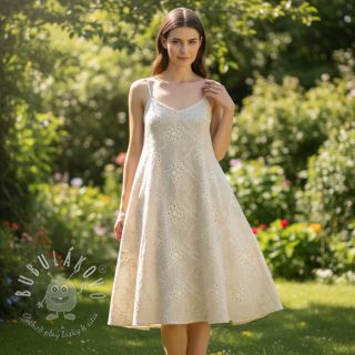 Viskóza s ľanom Lucy natural